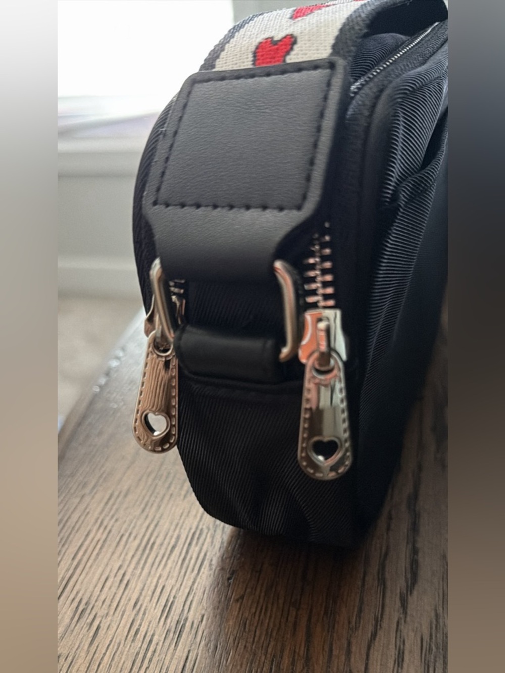Brighton Love Essentials Crossbody Bag with Heart Strap, new without tags - Picture 5 of 11